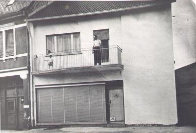 Die Metzgerei Mitte der 1960er Jahre