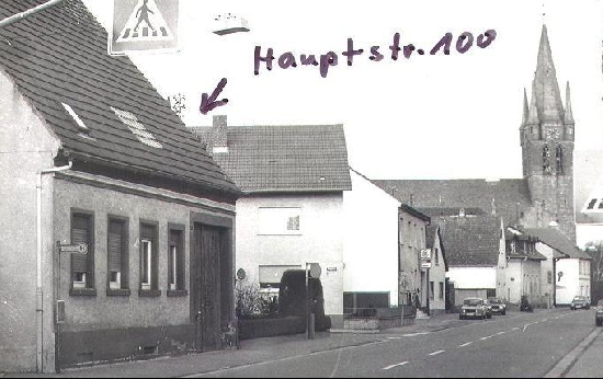 Hauptstr. 100 um 1984