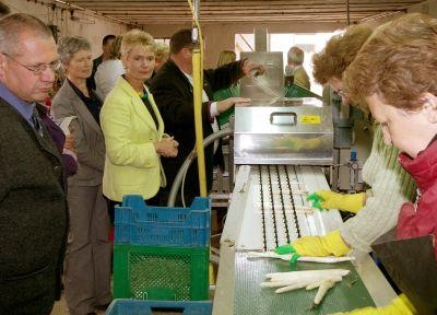 Betriebsbesichtigung beim Seehof Geng 