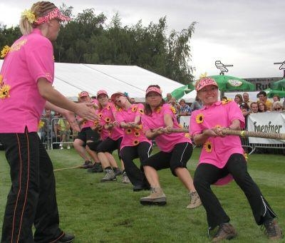 Ein reines Damenteam: Flower Power