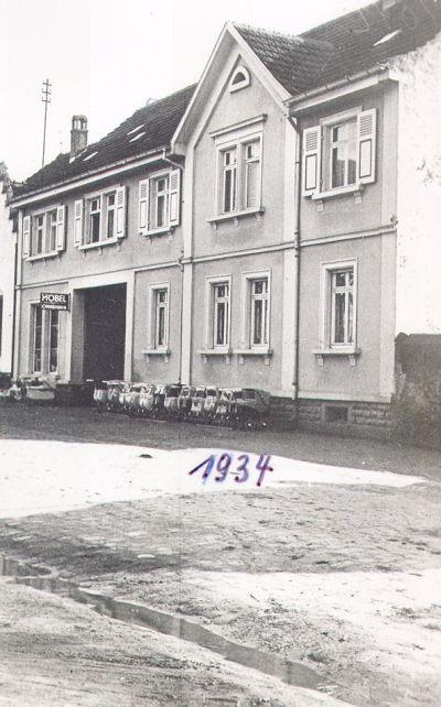 Hauptstr. 97 im Jahr 1934
