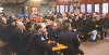 Feuerwehr und Ehrengste beim Richtschmaus