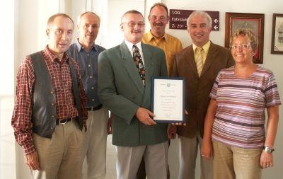 Uwe Schuppel feierte sein 25-j�hriges Dienstjubil�um