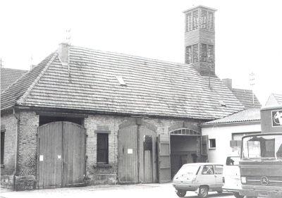 Das frhere Spritzenhaus Ecke Kirchen-/Alte Friedhofstrae, 