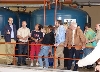 Die Besucher im Reilinger Wasserwerk