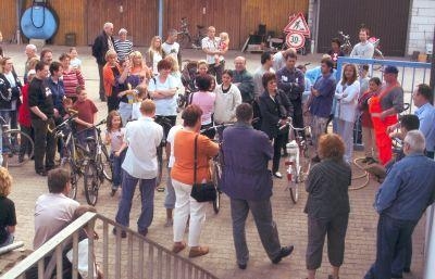 Groer Andrang herrschte bei der Versteigerung