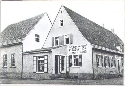 Pf�lzer Hof in den 60er Jahren