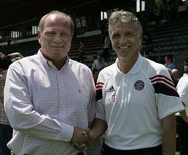 Kurt Niedermayer und Uli Hoene