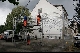 Bhnenaufbau frs Straenfest