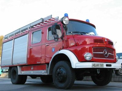 Soll ausgemustert und durch ein neues Fahrzeug ersetzt werden: Das über 30 Jahre alte Tanklöschfahrzeug der Freiwilligen Feuerwehr.